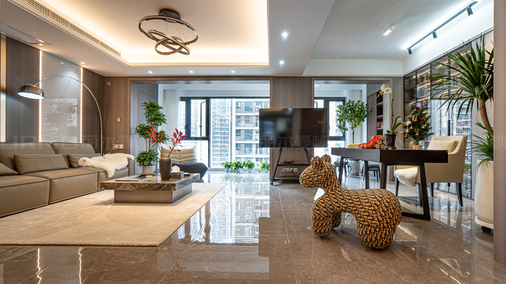 174m²温馨舒适的梦中情屋 | 长沙丽尔曼顿全屋整装
